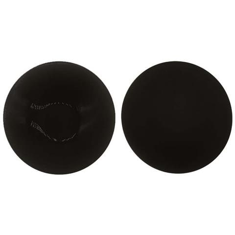 Copri Capezzoli Adesivi Invisibili Neri Da 8 Cm - Cuscinetti Per Reggiseno Riutilizzabili In Silicone - Foto 1