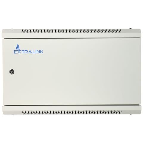 Armadio per montaggio su rack 6U 600x600 ASP Grigio fissato al muro, porta del metallo - Foto 2