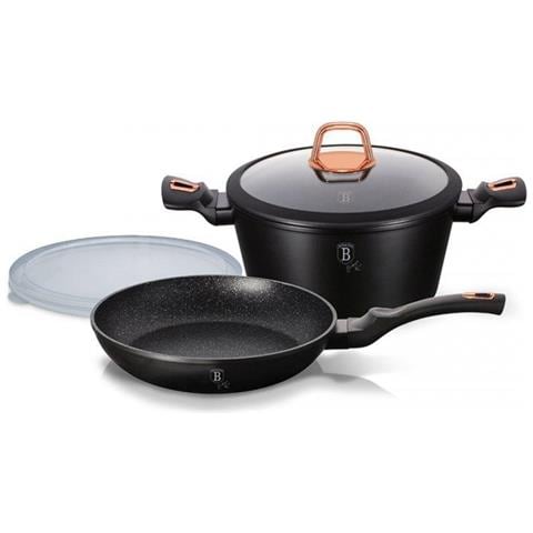 BH-7741 Set di pentole antiaderenti Black Rose - Foto 1