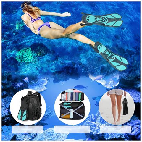 Palette Da Nuoto Per Allenamento - Migliora Tecnica E Velocità Yellow - Foto 5