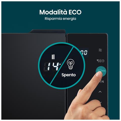 H23MOBS5H4 forno a microonde Nero Solo microonde Superficie piana 23 L 800 W - Foto 2