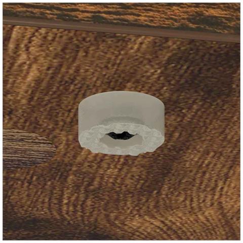 Tavolino Rovere fumé 30 x 30 x 56 cm Legno multistrato - Foto 9