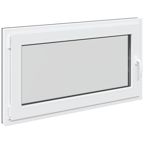 Finestra per Soffitta RISOR 110 x 60 cm PVC e Vetro Antracite - Foto 1