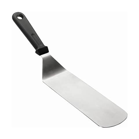 60420 - Spatola liscia in acciaio inox con manico solido, 7,5x21,5 cm. - Foto 1