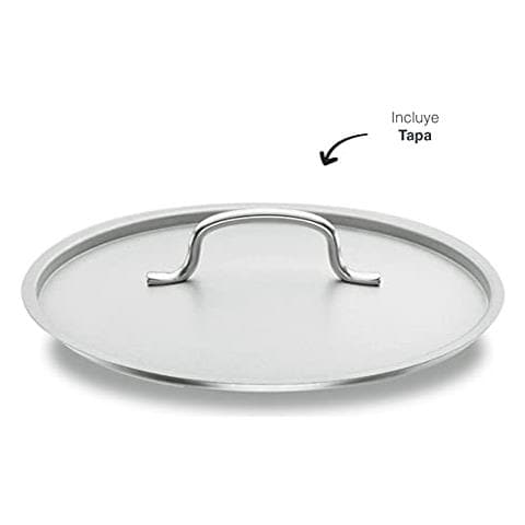 50051 - Casseruola alta Chef Classic da 50 cm in acciaio inox con coperchio - Foto 2