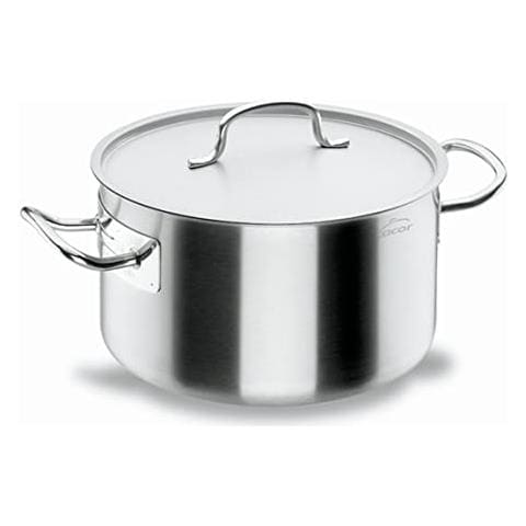 50051 - Casseruola alta Chef Classic da 50 cm in acciaio inox con coperchio - Foto 1