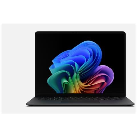 Surface Laptop 8 15" Copilot+ PC Snapdragon Computer portatile 38,1 cm (15") Touch screen 16 GB LPDDR5x-SDRAM 1 TB SSD Wi-Fi 7 (802.11be) Windows 11 Pro Tastiera in Tedesco Nero - Foto 1