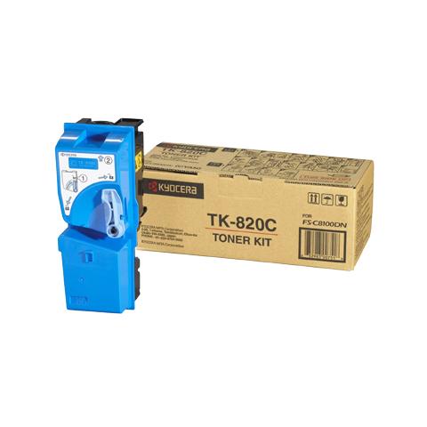 1T02HPCEU0 Toner Originale Ciano per FS-C8100DN Capacità 7000 Pagine - Foto 1