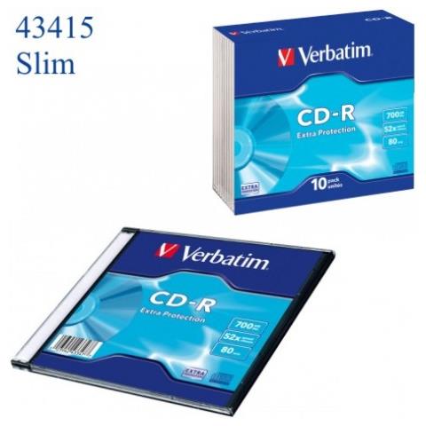 Cd-r700mb 48x Slim 10pz Siae 2.5 - Foto 5