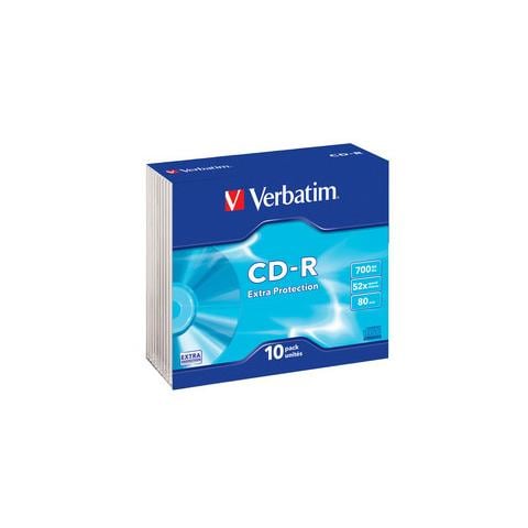 Cd-r700mb 48x Slim 10pz Siae 2.5 - Foto 1