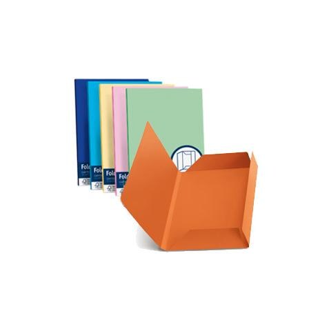 25 Cartelline 3 Lembi Acqua 200gr 24,5x34,5cm Rosa - Foto 1