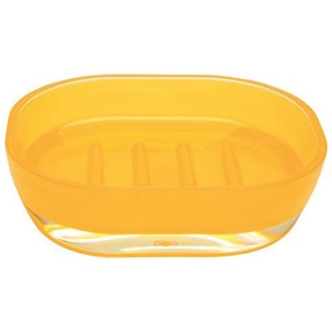 Portasapone in Plastica PS a Doppia Iniezione Gialla 4 cm 46929 - Foto 2