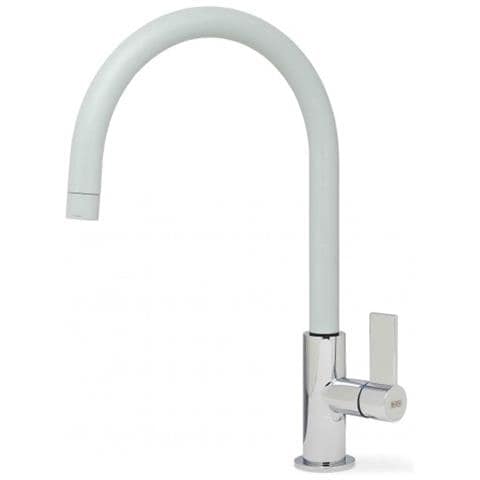 Miscelatore Monocomando Volta in Kera Colore Bianco K96 - Foto 1