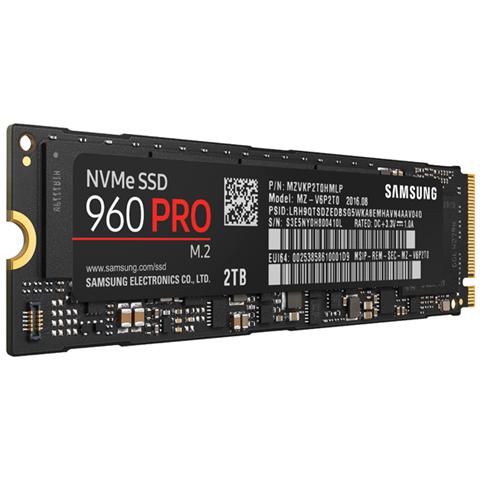 SSD 2TB 960 PRO M. 2 Interfaccia PCI Express 3.0 x4 NVMe - Foto 1