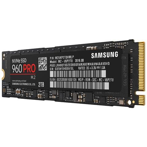 SSD 2TB 960 PRO M. 2 Interfaccia PCI Express 3.0 x4 NVMe - Foto 2
