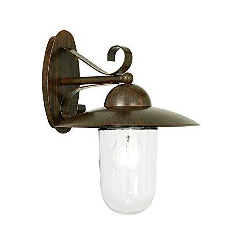 83589 Milton Esterno Applique E27 Marron Antico - Foto 4