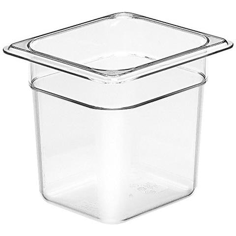 Bacinella Gastronorm Gn 1/6 Cm 17,6x16,2 In Policarbonato - 1/6 H 150 - Foto 1
