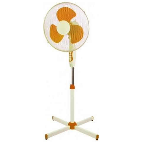 Ventilatore A Piantana Con Pala 40 Jcl Bianco / arancio - Foto 1