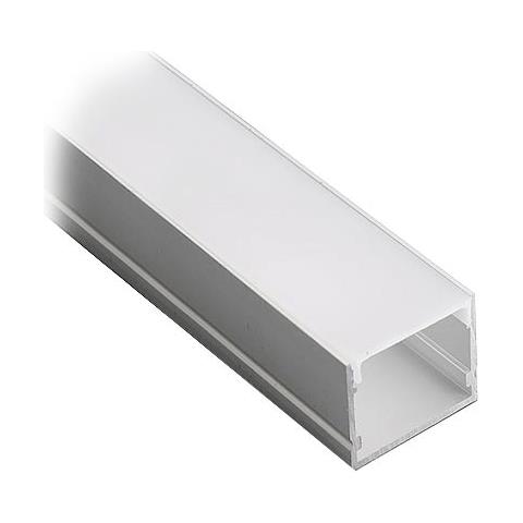 V-tac Vt-8118 Profilo In Alluminio Da 2m Milky Cover Per Striscia Led - Sku 3371 - Foto 1