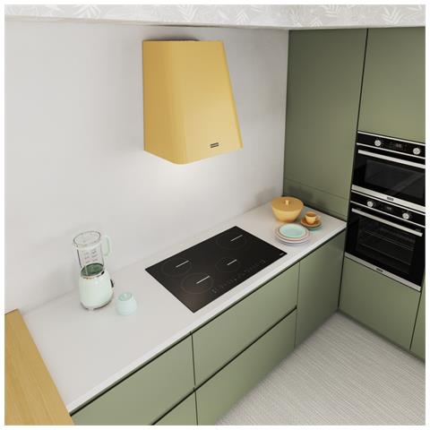 FSM 804 I B BK Nero Da incasso 77 cm Piano cottura a induzione 4 Fornello (i) - Foto 3