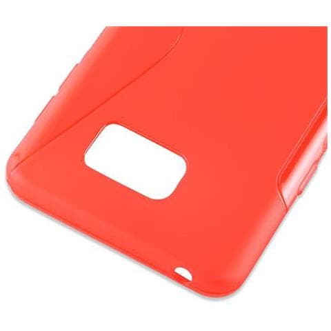 Custodia Compatibile Con Samsung Galaxy Note 5 In Rosso Cremisi - Coperchio Protettivo In Silicone Tpu Flessibile - Foto 7