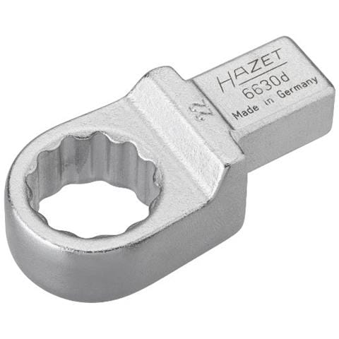 6630d-21 Chiave Ad Ad Innesto Anello, Argento, Attacco Quadro Ad Innesto 14 X 18 Mm - Foto 1