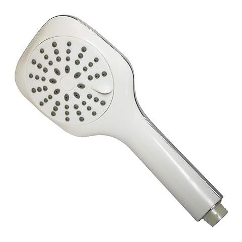 Doccetta 3 Getti Quadrata Abs Cromato /bianco - Foto 2