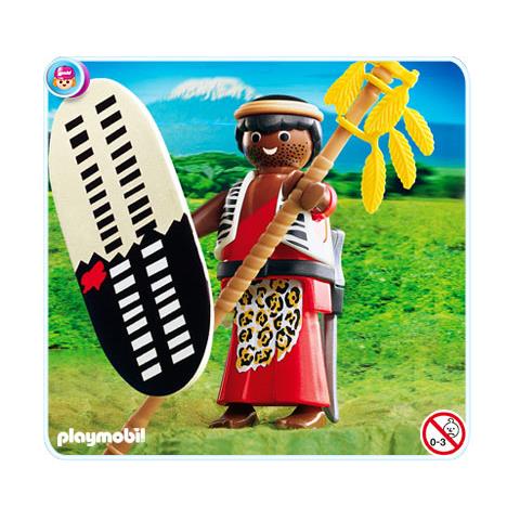Zulu Warrior, Plastica, Multi - Foto 1