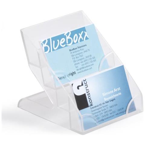 2439 Plastica Trasparente portabiglietti da visita - Foto 1