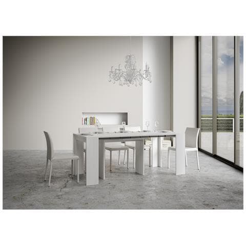 Consolle Allungabile Mia Small Bianco Frassino - Foto 4