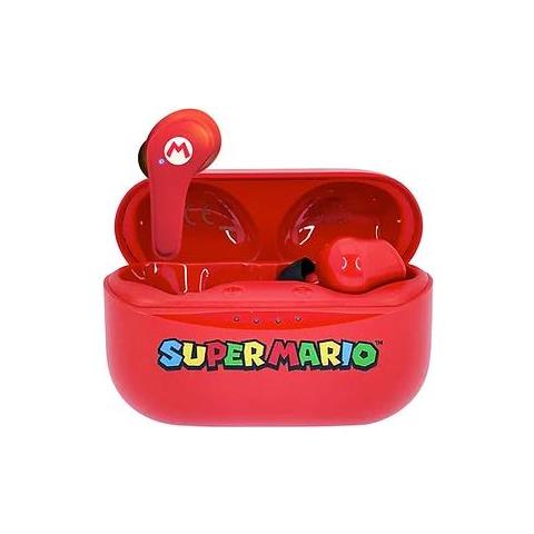 Technologies Super Mario Cuffie Wireless In-ear Musica e Chiamate Bluetooth Rosso - Foto 1