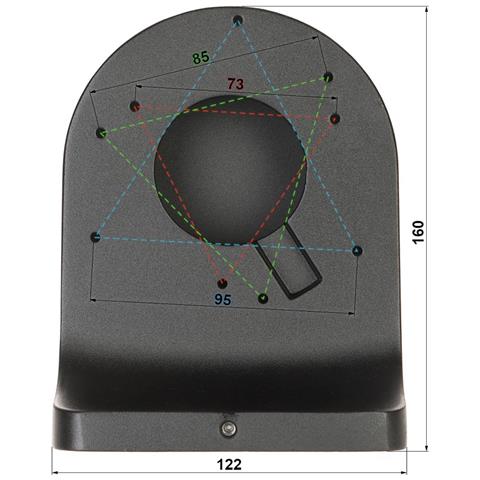 Staffa Per Montaggio A Parete - Pfb203w-b - Dahua - Foto 10