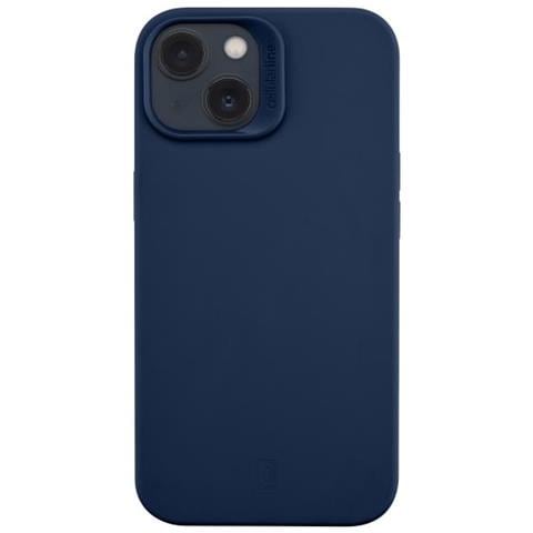 Cellularline Sensation - Iphone 14 Plus Custodia In Silicone Soft Touch Con Tecnologia Antibatterica Microban Integrata Blu - Foto 1