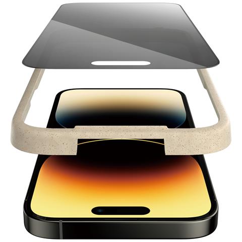 Ultra-Wide Fit Privacy Appl Pellicola proteggischermo trasparente Apple 1 pz - Foto 2