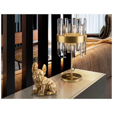Lampada Da Tavolo Grace 6l, Golden - Foto 2