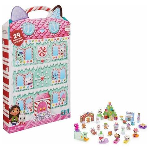 Calendario Dell'avvento Spin Master Gabby's Dollhouse 24 Pezzi Sorprese Natale - Foto 1