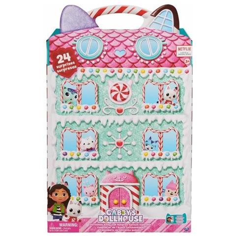 Calendario Dell'avvento Spin Master Gabby's Dollhouse 24 Pezzi Sorprese Natale - Foto 2