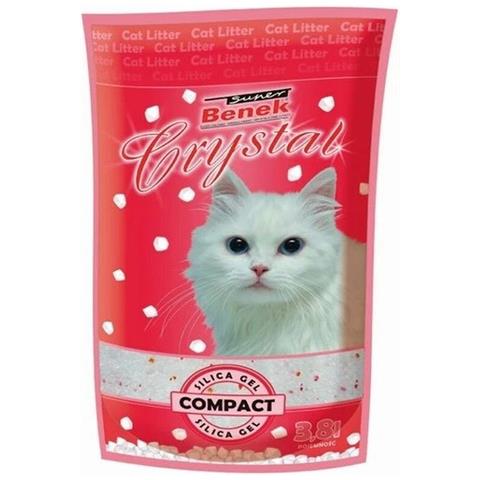Sabbia Per Gatti Super Benek Crystal Compact 3,8 L - Foto 1