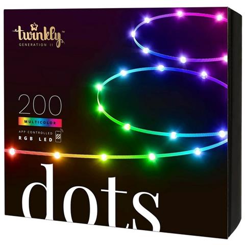 Ghirlanda Di Luci Led Twd200stp-teu Nero Multicolore G - Foto 1
