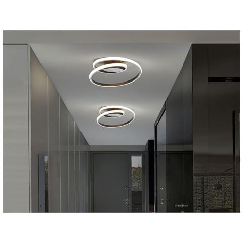 Lampadario A Led Naryn Metallo Nero - Foto 1