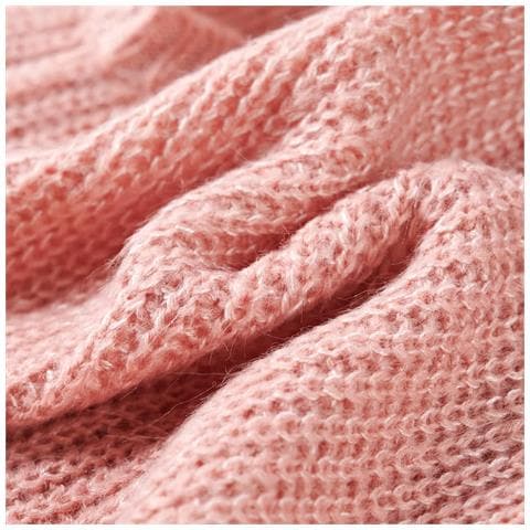 Gilet Da Bambina Lavorato A Maglia Rosa Chiaro 116 - Foto 7