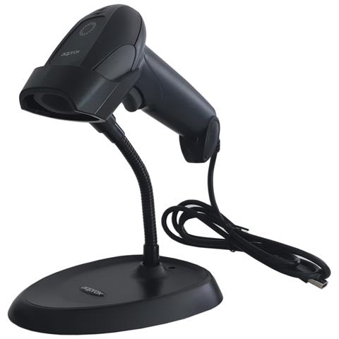 APPLS11AS lettore di codici a barre Lettore di codici a barre portatile 1D Laser Nero - Foto 1