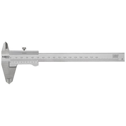 Calibro Certificato Din, 150 Mm, Acciaio Inossidabile - Foto 1
