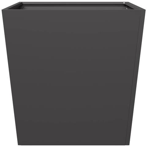 Fioriere da Giardino 2 pz Nere 50x50x50 cm in Acciaio - Foto 10