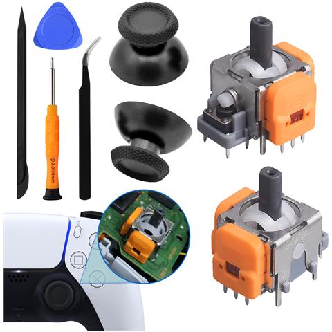 Kit Di Sostituzione Del Joystick Con Sensore Hall Del Controller Ps5 Modello 1 - Foto 1
