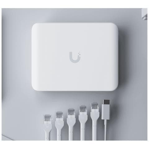 UniFi Flex Mini 2.5G Gestito 2.5G Ethernet (100/1000/2500) Supporto Power over Ethernet (PoE) Desktop Bianco - Foto 8