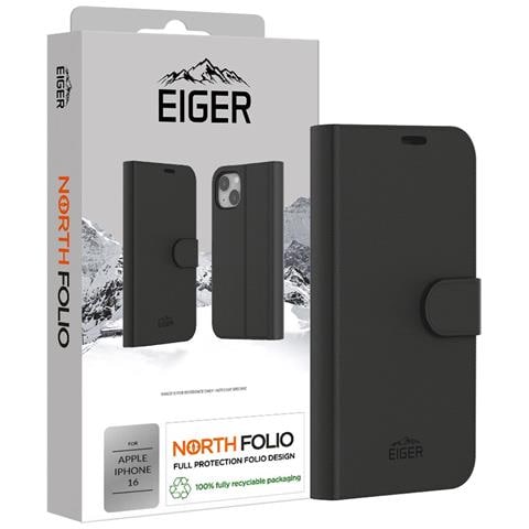 EGCA00632 custodia per cellulare 15,5 cm (6.1") Custodia a borsellino Nero - Foto 2