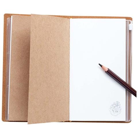 Taccuino Da Viaggio Tassorosso 12x19.6cm Con Elastico Di Chiusura, Giallo - Foto 5