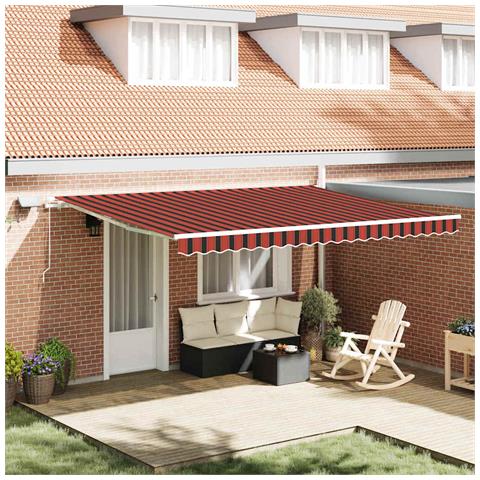 Tenda Retrattile with 450 × 300 cm arancione e marrone - Foto 2