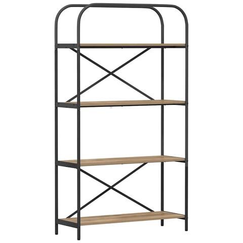 Libreria rovere artigianale 80 x 30 x 146 cm Legno multistrato - Foto 1